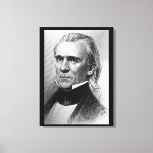 James K. Polk, c_America Growes_Image キャンバスプリント (正面)