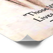 James M Barrie "Spread Sunshine"引用文ポスター ポスター (角)