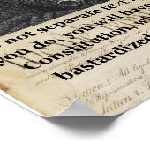 James Madison – バスタディズド政府 ポスター (角)