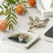 James Madison「哲学/常識」引用文 キーホルダー (側面)