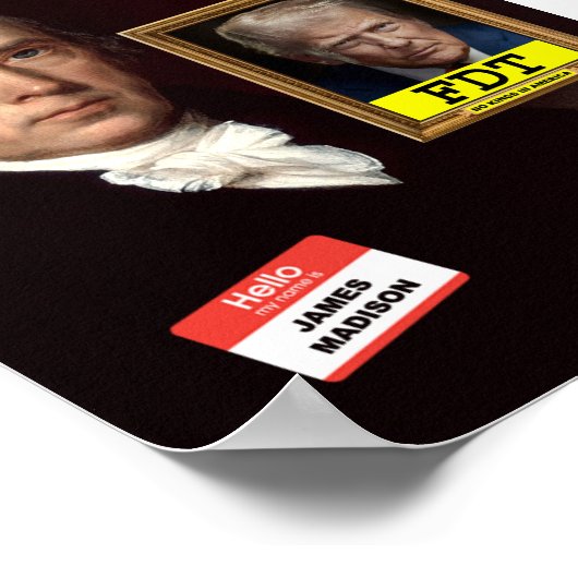 James Madison Poster ポスター (角)