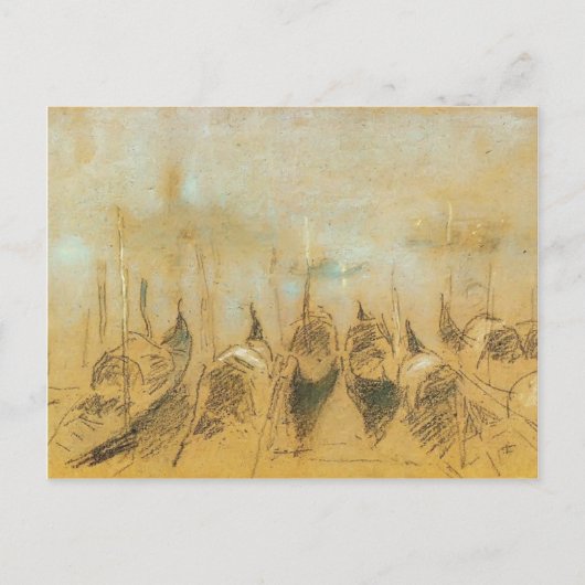 James McNeill Whistler：サンジョルジョ・ノクターン ポストカード (正面)