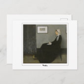 James McNeill Whistler #1 -ファインアートはがき ポストカード (正面/裏面)