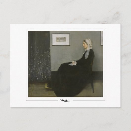 James McNeill Whistler #1 -ファインアートはがき ポストカード (正面)