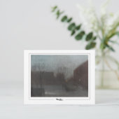 James McNeill Whistler #200-2 -ファインアートポストカ… ポストカード (スタンド正面)