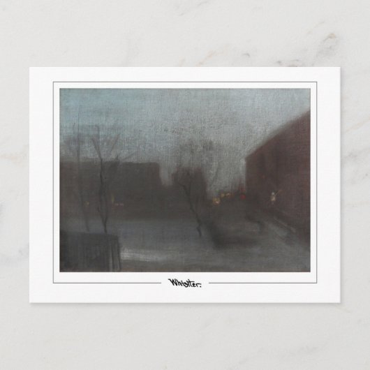 James McNeill Whistler #200-2 -ファインアートポストカ… ポストカード (正面)
