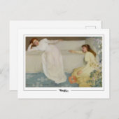 James McNeill Whistler #262-2 -ファインアートポストカ… ポストカード (正面/裏面)