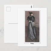 James McNeill Whistler #281-2 -ファインアートポストカ… ポストカード (正面/裏面)