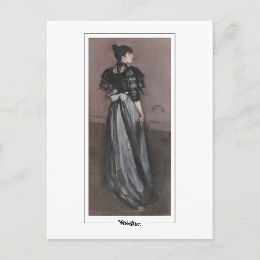 James McNeill Whistler #281-2 -ファインアートポストカ… ポストカード (正面)
