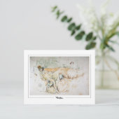 James McNeill Whistler #297-2 -ファインアートポストカ… ポストカード (スタンド正面)