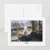 James McNeill Whistler #300-2 -ファインアートポストカ… ポストカード (正面/裏面)