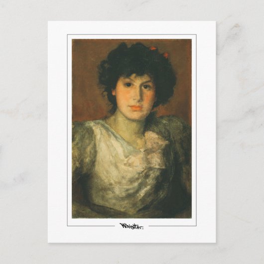 James McNeill Whistler #318-2 -ファインアートポストカ… ポストカード (正面)