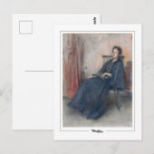 James McNeill Whistler #327-2 -ファインアートポストカ… ポストカード (正面/裏面)