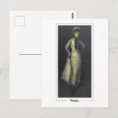 James McNeill Whistler #330-2 -ファインアートポストカ… ポストカード (正面/裏面)