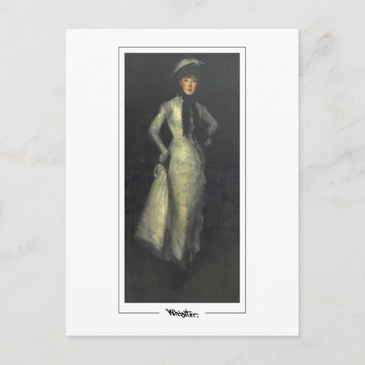 James McNeill Whistler #330-2 -ファインアートポストカ… ポストカード (正面)