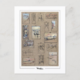 James McNeill Whistler #339-2 -ファインアートポストカ… ポストカード