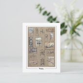 James McNeill Whistler #339-2 -ファインアートポストカ… ポストカード (スタンド正面)