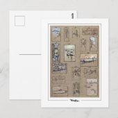 James McNeill Whistler #339-2 -ファインアートポストカ… ポストカード (正面/裏面)