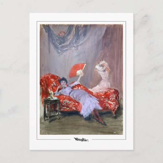 James McNeill Whistler #3 -ファインアートはがき ポストカード (正面)