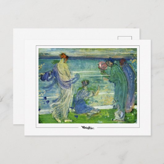 James McNeill Whistler #409 -ファインアートはがき ポストカード (正面/裏面)
