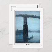 James McNeill Whistler #416-2 -ファインアートポストカ… ポストカード (正面/裏面)