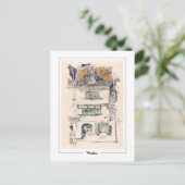 James McNeill Whistler #438-2 -ファインアートポストカ… ポストカード (スタンド正面)