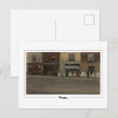 James McNeill Whistler #440-2 -ファインアートポストカ… ポストカード (正面/裏面)