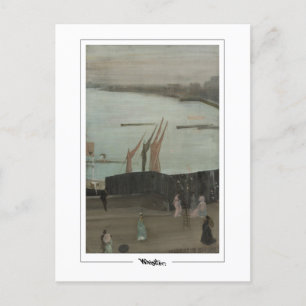 James McNeill Whistler #441-2 -ファインアートポストカ… ポストカード