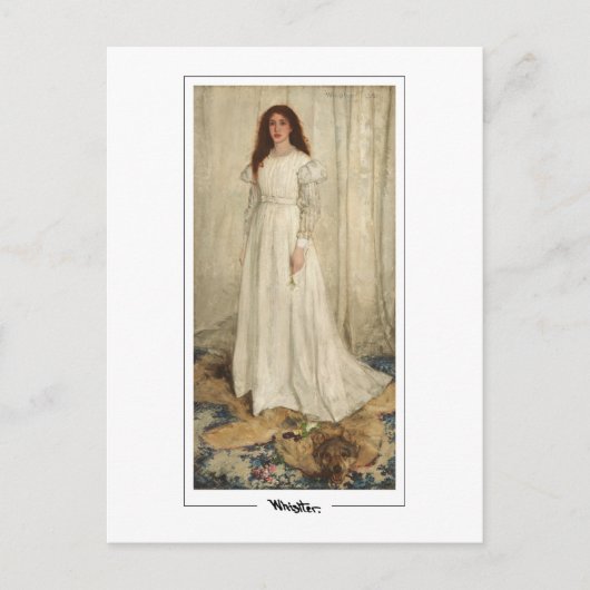 James McNeill Whistler #4 -ファインアートはがき ポストカード (正面)