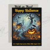 James Michael Millerによるクリスマスカード8/12/2024 シーズンカード (正面/裏面)