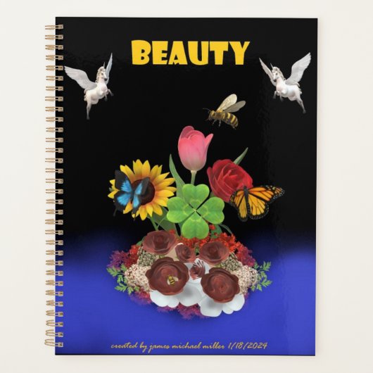 James Michael Millerによるノートパッド プランナー手帳 (正面)