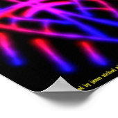 James Michael Millerによるブラックライトポスター ポスター (角)