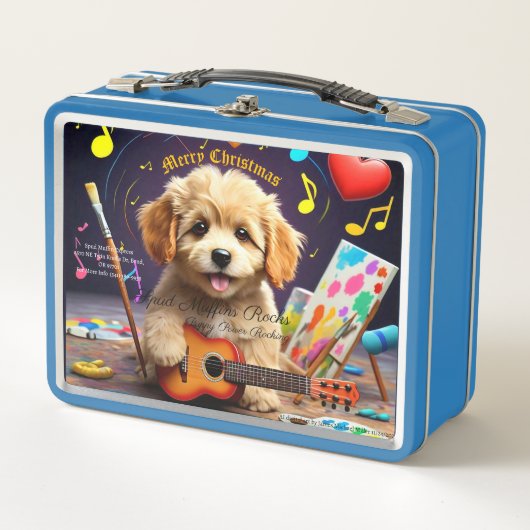 James Michael Millerによるランチボックス3/24/2024 メタルランチボックス (正面)