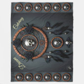 James Michael Millerによる毛布3/17/2024 フリースブランケット (正面)