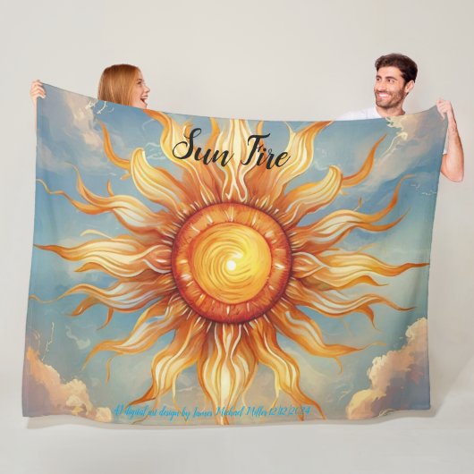 James Michael Millerによる毛布3/17/2024 フリースブランケット (インサイチュ)