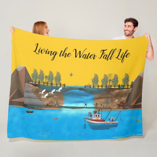 James Michael Millerによる毛布3/17/2024 フリースブランケット (インサイチュ)