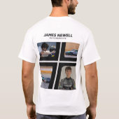 James Newell Motorsports Tシャツ (裏面)