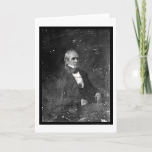 James Polk大統領の銀板写真1849年 カード