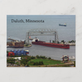 James R. Barker Entering Duluthポストカード ポストカード