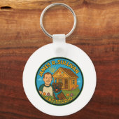 James R. Sullivan Art Studioロゴキーチェーン キーホルダー (正面)