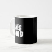 James Squad Name Funny James  コーヒーマグカップ (正面左)