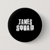 James Squad Name Funny James 缶バッジ (正面)