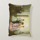 James Tissotによるヴィンテージアービクトリアント アクセントクッション (裏面(縦))