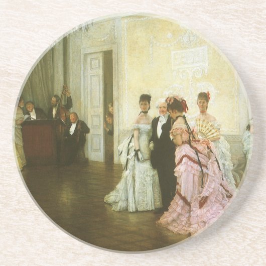 James Tissotによるヴィンテージアービクトリアント コースター (正面)