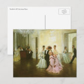 James Tissotによるヴィンテージアービクトリアント ポストカード (正面/裏面)