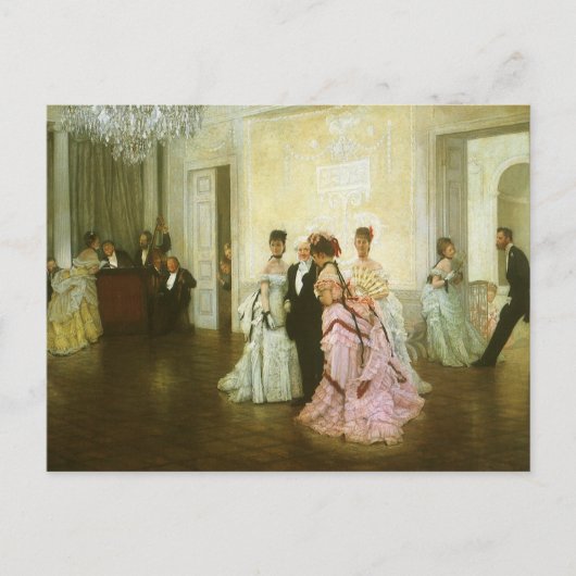 James Tissotによるヴィンテージアービクトリアント ポストカード (正面)