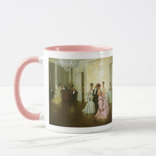 James Tissotによるヴィンテージアービクトリアント マグカップ (左)