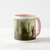 James Tissotによるヴィンテージアービクトリアント マグカップ (正面右)