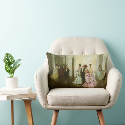 James Tissotによるヴィンテージアービクトリアント ランバークッション (椅子)