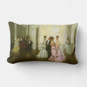 James Tissotによるヴィンテージアービクトリアント ランバークッション (正面)